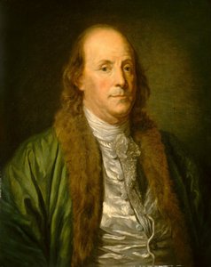 Benjamin Franklin (olaj, vászon)