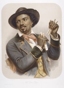 The Bone Player, 1857. alkotó: Jean Baptiste Adolphe Lafosse
