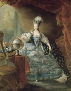 Marie Antoinette (1755-93) francia királynő portréja, 1775