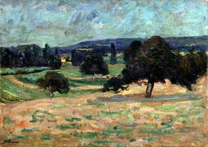 Táj az Ile de France-ban, 1895 körül (olaj, vászon) alkotó: Jean Baptiste Armand Guillaumin