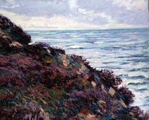 Tengeri táj (olaj, vászon) alkotó: Jean Baptiste Armand Guillaumin