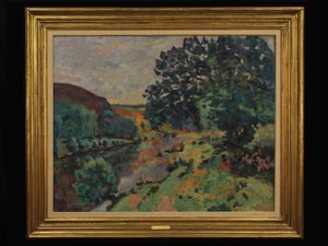 Folyói táj, 1910 körül alkotó: Jean Baptiste Armand Guillaumin