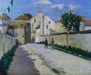 Rue de Clamart Vanves-ban, 1873 körül (olaj, vászon) alkotó: Jean Baptiste Armand Guillaumin