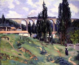 A Val-Fleury-i viadukt, Meudon (Hauts-de-Seine) alkotó: Jean Baptiste Armand Guillaumin