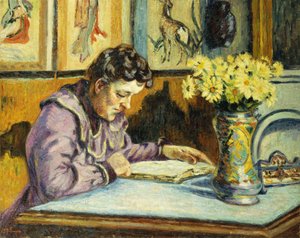 Olvasó nő; Woman Reading, 1895 körül
