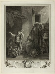 Rose és Colas alkotó: Jean Baptiste Blaise Simonet