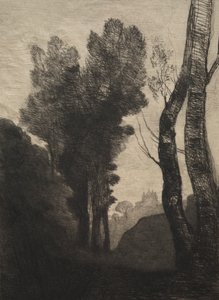 Róma környéke alkotó: Jean Baptiste Camille Corot