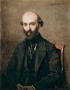 M. Bison, 1852 alkotó: Jean Baptiste Camille Corot