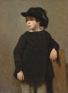 Gyermekportré, 1835 körül alkotó: Jean Baptiste Camille Corot