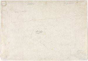 Vázlat a tájhoz (fordítva) alkotó: Jean Baptiste Camille Corot