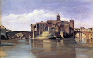 San Bartolomeo szigete alkotó: Jean Baptiste Camille Corot