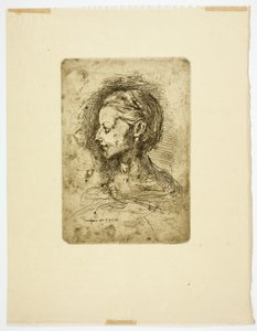 Női fej alkotó: Jean-Baptiste Carpeaux