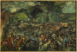 Antonin Berezowski támadása Sándor 2. cár ellen 1867. június 6-án alkotó: Jean-Baptiste Carpeaux