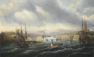 Szevasztopol ostroma, kb. 1856-1857 alkotó: Jean Baptiste Durand Brager
