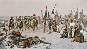 Bonaparte Egyiptomban alkotó: Jean-Baptiste Edouard Detaille