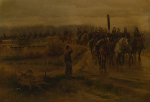 Mon Ancien Regiment, 19. század. alkotó: Jean Baptiste Edouard Detaille
