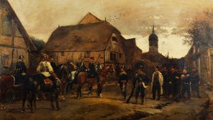 Az elfogás, 1878 alkotó: Jean Baptiste Edouard Detaille