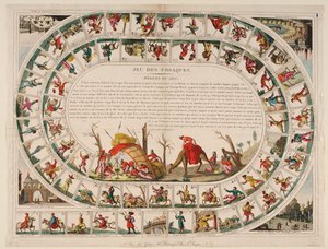 Kozákok játéka, 1815 alkotó: Jean Baptiste Genty