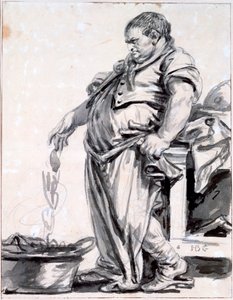 A hentes, 1745-1805 alkotó: Jean Baptiste Greuze