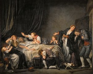 Az apák átka: A fiú megbüntetett alkotó: Jean Baptiste Greuze