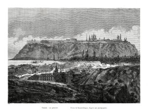 Tobolszk, Szibéria, Oroszország, 1886