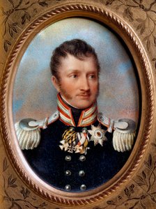 III. Frigyes Vilmos porosz - „” III. Frigyes Vilmos porosz (1770-1840) porosz király portréja”” Keresztelő János Izabey (1767-1855) festménye 19. század