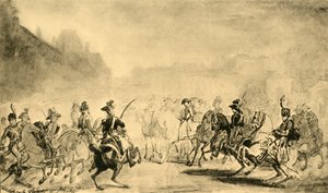 „Revue du Quintidi”, 1800 vagy 1801, 1921 alkotó: Jean Baptiste Isabey