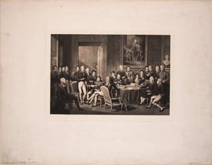 A bécsi kongresszus, c. 1815