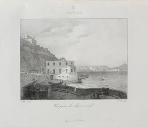 Reise nach Italien im Jahr 1822 von Jean-Baptiste Isabey
