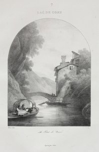 Olaszországi utazás 1822-ben alkotó: Jean-Baptiste Isabey