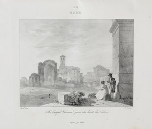 Olaszországi utazás 1822-ben alkotó: Jean-Baptiste Isabey
