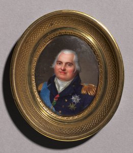XVIII. Lajos portréja, 1822.