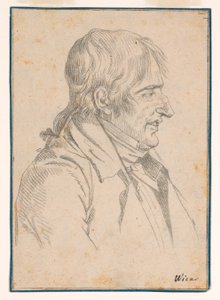 Egy férfi portréja alkotó: Jean Baptiste Joseph Wicar