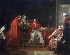 Pius pápa (1742-1823) augusztus 15-én aláírta a konkordátumot Franciaország és a szent ostrom (Saint Siege) között
