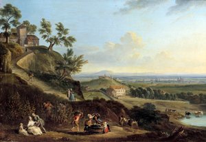 Jean Baptiste Lallemand (1710-1803) tájfestménye alkotó: Jean Baptiste Lallemand