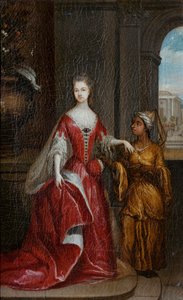 Holland: Elisabeth Savage (1699-1746). Nassau-Zuylensteyn Frigyes, Rochford grófjának felesége Elisabeth Savage (1699-1746). Nassau-Zuylensteyn Frigyes, Rochford grófjának felesége. alkotó: Jean Baptiste Lantscroon