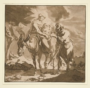 Repülés Egyiptomba alkotó: Jean Baptiste Le Prince