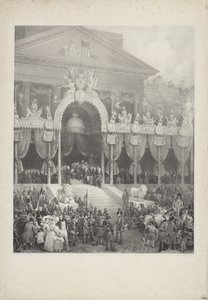 I. Lipót belgák királyává avatása, 1831