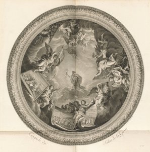 A Salon de la Guerre kupolája (Cupola of the Salon of War) [pl. 35]