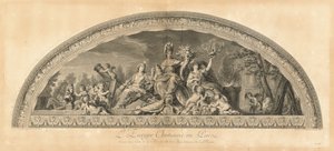 Keresztény Európa békében, a Béke Szalon központja a Királynői Kamara mellett [pl. 45]