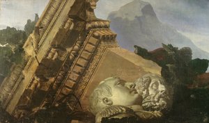Az idő megmutatja a pusztítást, amit hoz, tanulmányozd a mennyezetet a Louvre-ban