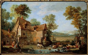Jean Baptiste Oudry (1686-1755) farmfestménye 1753 alkotó: Jean Baptiste Oudry