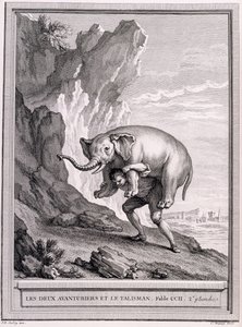 A két kalandor és a talizmán, 1755-1759 körül
