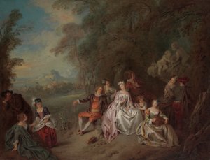 Vidéki koncert, kb. 1734.