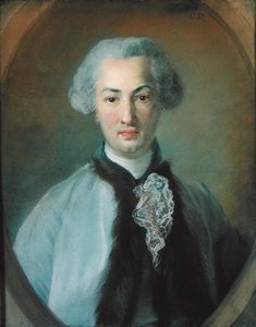 Fiatal férfi portréja, 1757