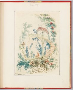 Ornamentális minta a "Nouvelle suite de cahiers arabesques chinois a l