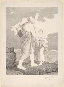 Vak Homer alkotó: Jean Baptiste Raphael Urbain Massard, after Baron François Gerard