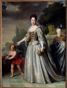 Savoie-i Marie Adelaide, a francia burgundi delfin hercegnő (1685-1712) portréja. Jean Baptiste Santerre (1651-1717) festménye