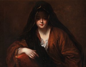 Hölgyportré, 1651-1717 körül (olaj, vászon) alkotó: Jean Baptiste Santerre