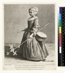 Az ifjú katona, metszett: Charles Nicolas Cochin I (1688-1754) 1738 (rézkarc és metszet) alkotó: Jean-Baptiste Simeon (after) Chardin
